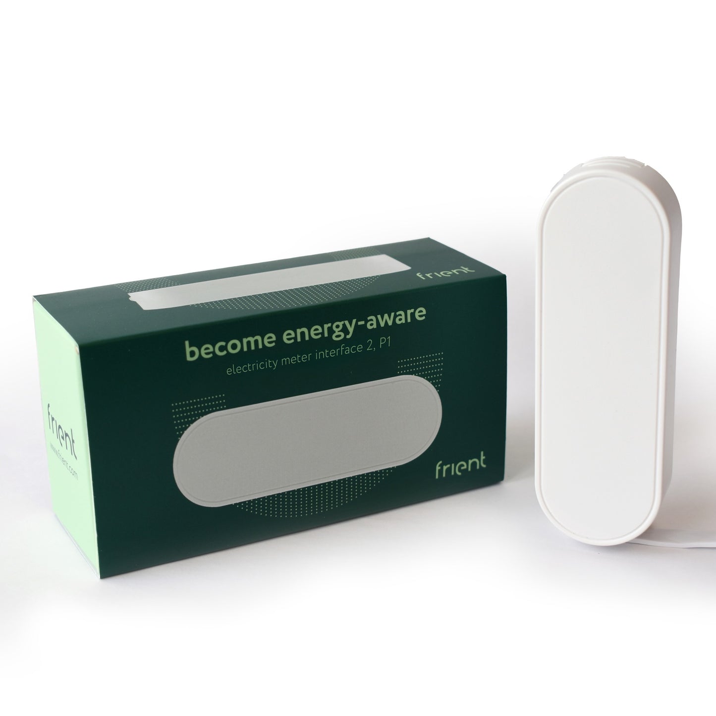 Ty Frient electrici meter interface 2, p1 energiebesparing (wit, zigbee 3.0)