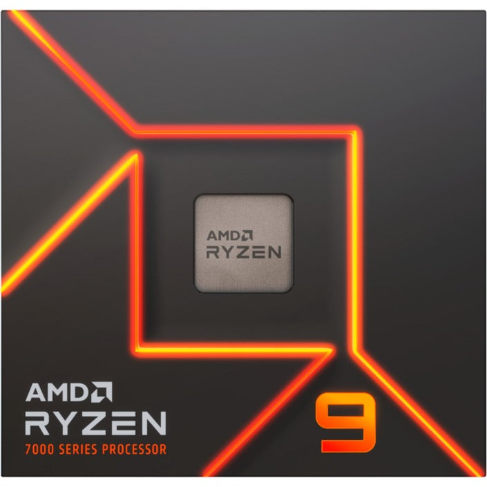 AMD ryzen 9 7900x, 4,7 ghz (5,6 ghz turbo boost) socket am5 processor (unlocked, boxed)