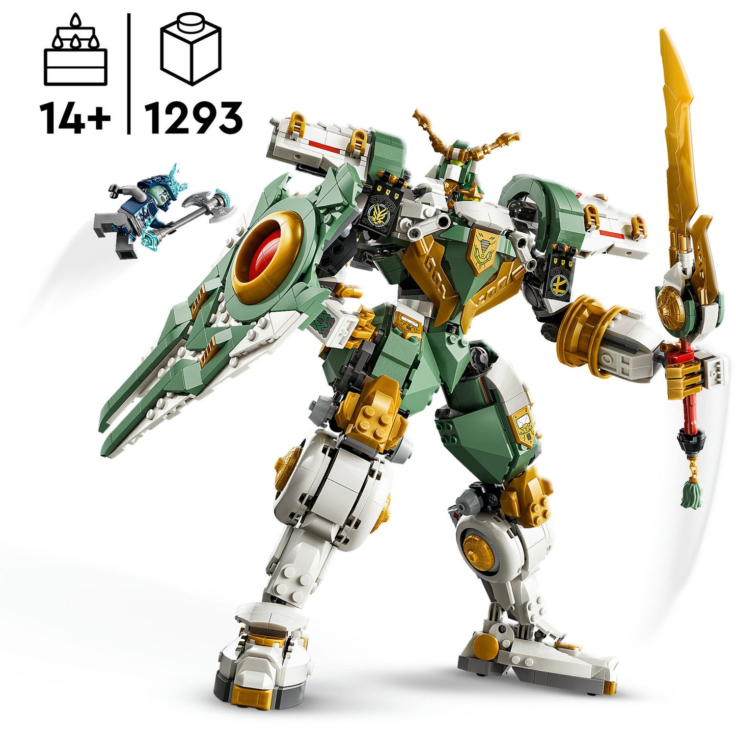 LEGO ninjago 71860 15-jarig jubileum: lloyds reusachtige mecha