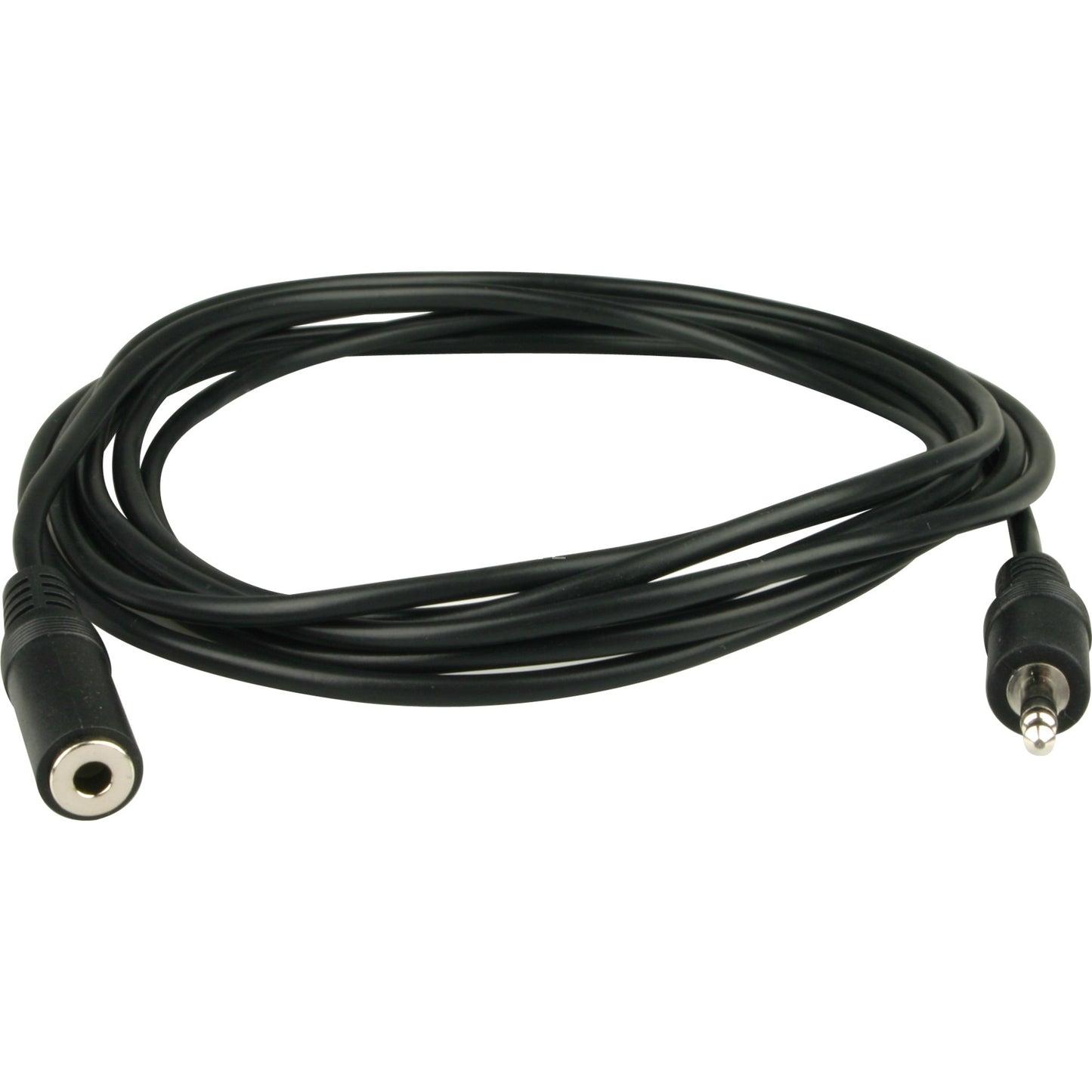 Goobay 3,5 mm jack verlengkabel (zwart, 3 meter, stereo)