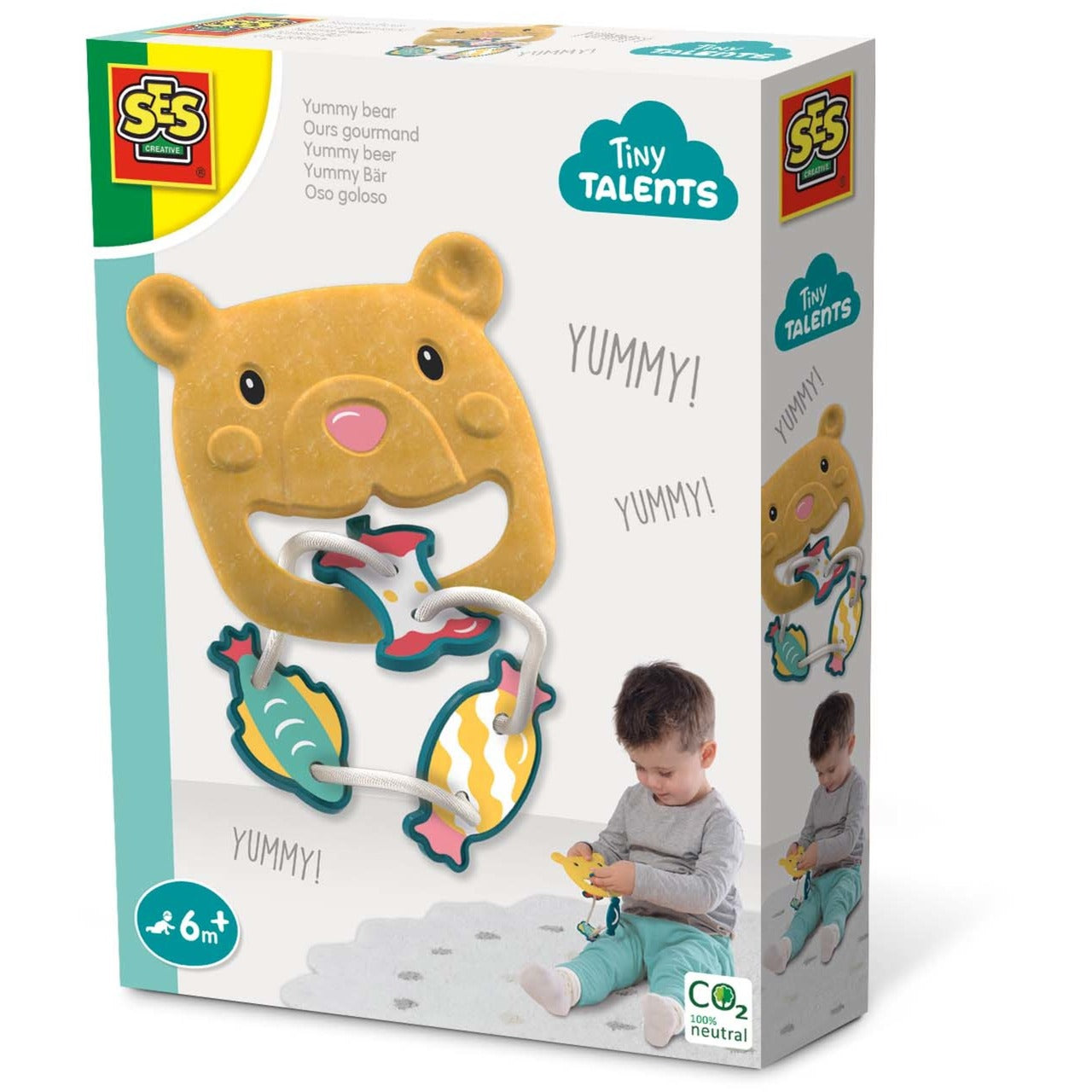 SES creative tiny talents - yummy beer grijpspeelgoed (13117)