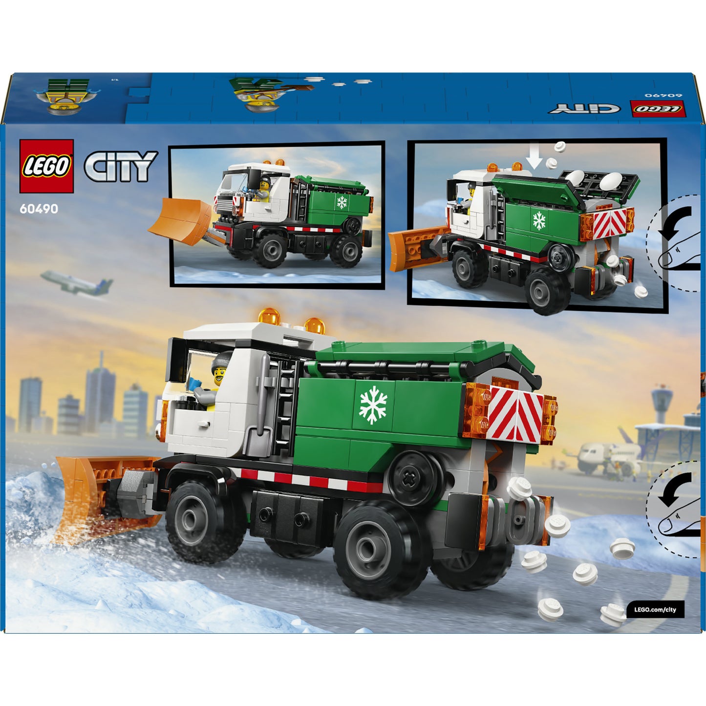 LEGO city 60490 sneeuwploeg