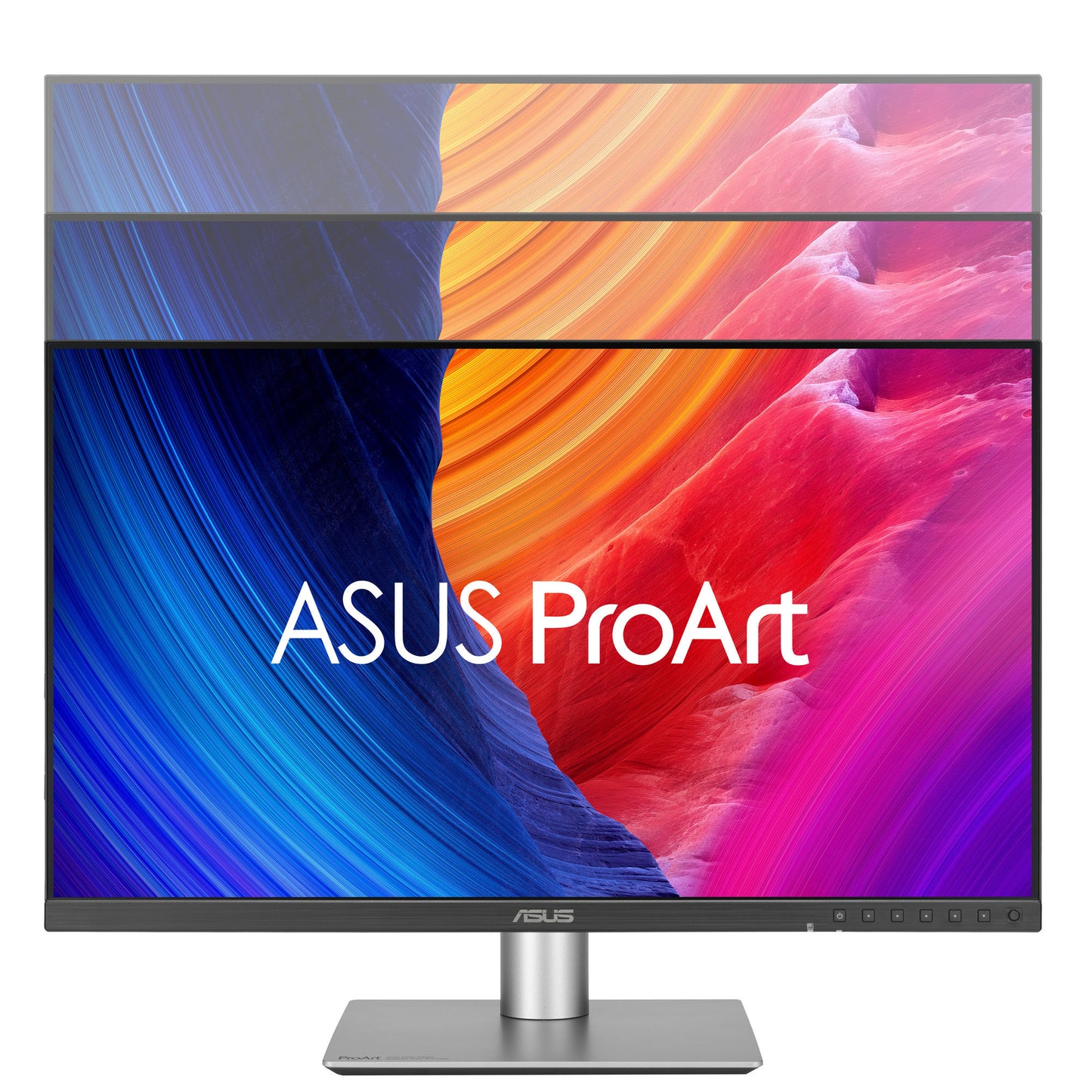 ASUS proart pa278cgrv 27 monitor (zilver zwart, hdmi, 2x displayport, 3x usb-a, 2x usb-c)