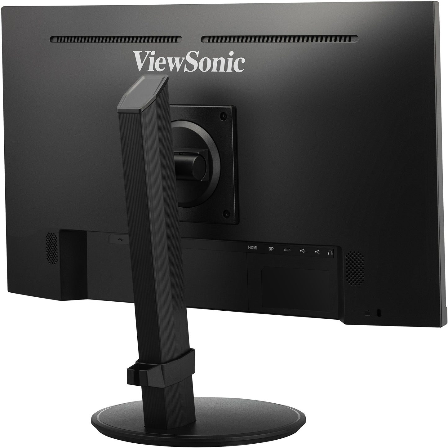 ViewSonic vg2409-mhdu-2 24 monitor (zwart, 1x hdmi, 1x displayport, usb-c, usb-a, usb-b,100 hz)