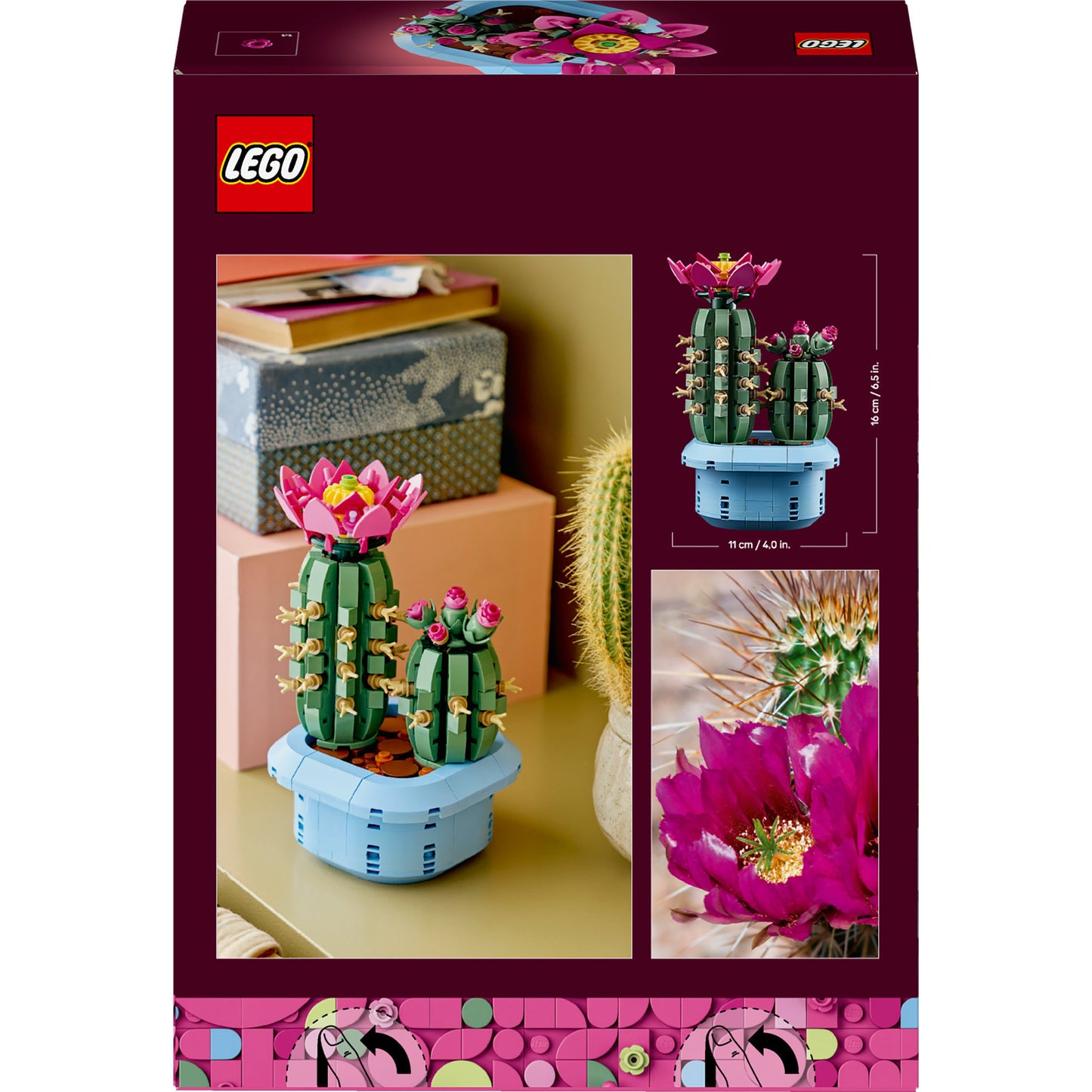 LEGO botanicals 11509 bloeiende cactus