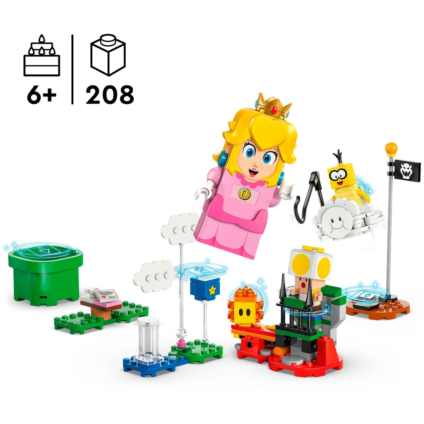LEGO super mario 71441 avonturen met interactieve peach