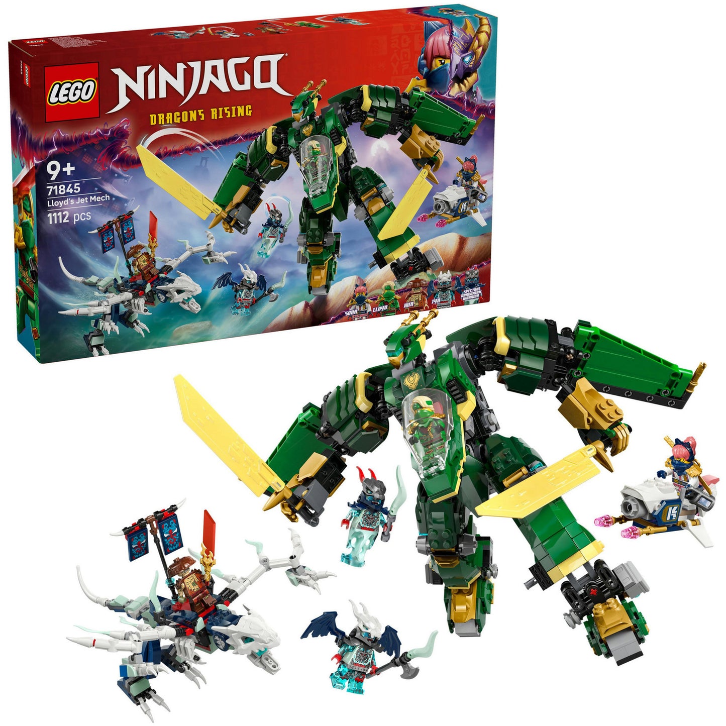 LEGO ninjago 71845 lloyds vliegtuigmecha