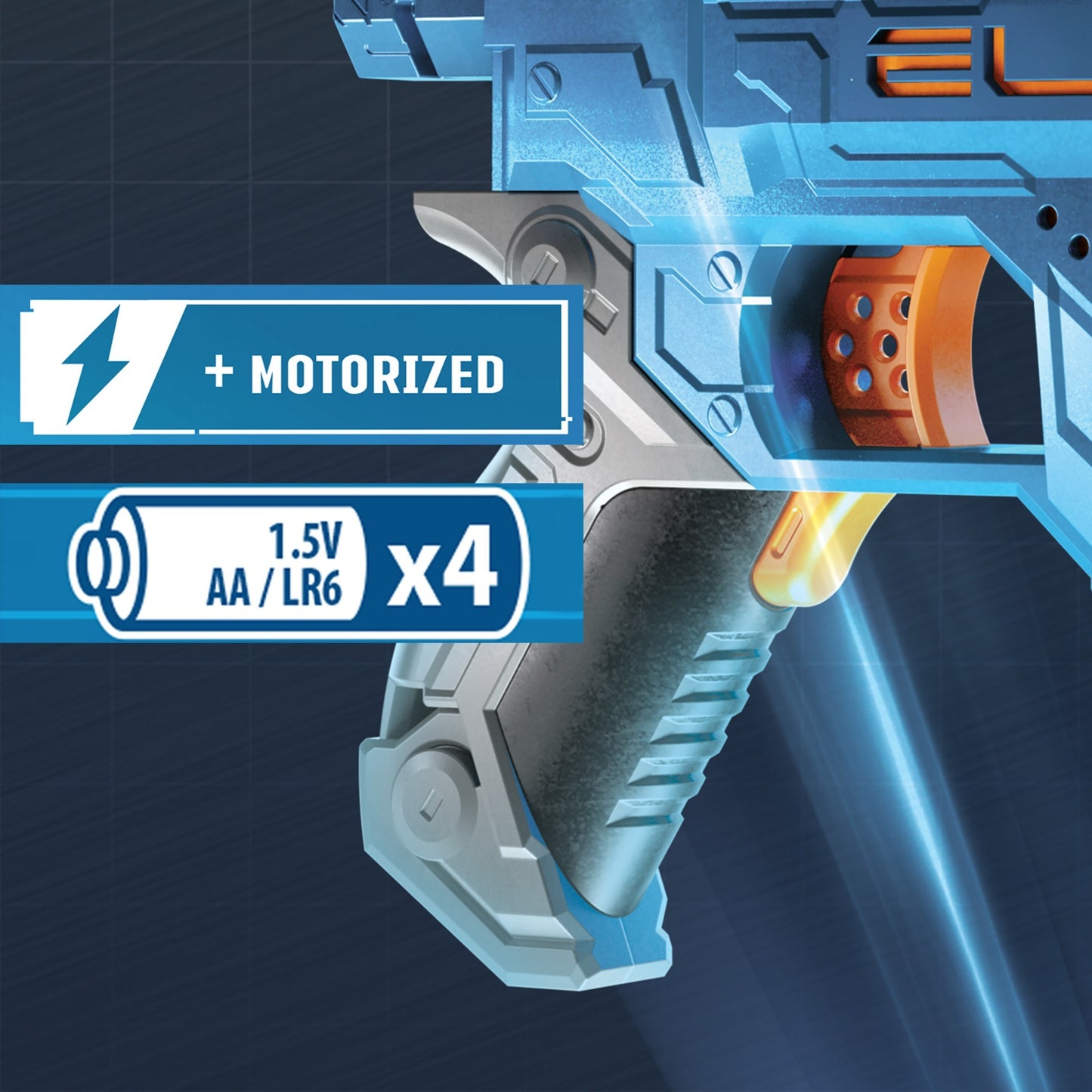 Hasbro NERF elite 2.0 phoenix cs-6 nerf-gun
