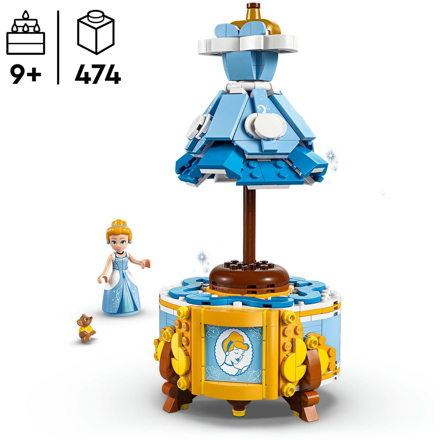 LEGO disney princess 43266 de jurk van assepoester