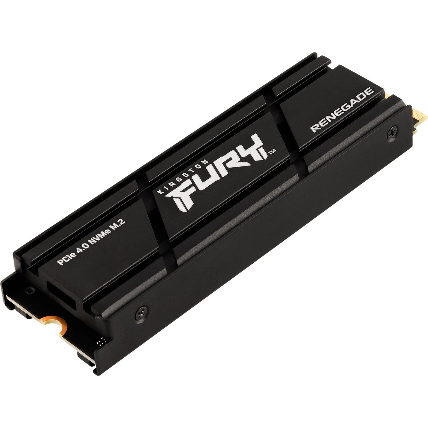 Kingston FURY renegade met heatsink 2 tb ssd (zwart, sfyrdk 2000g, pcie 4.0 nvme, m.2 2280)