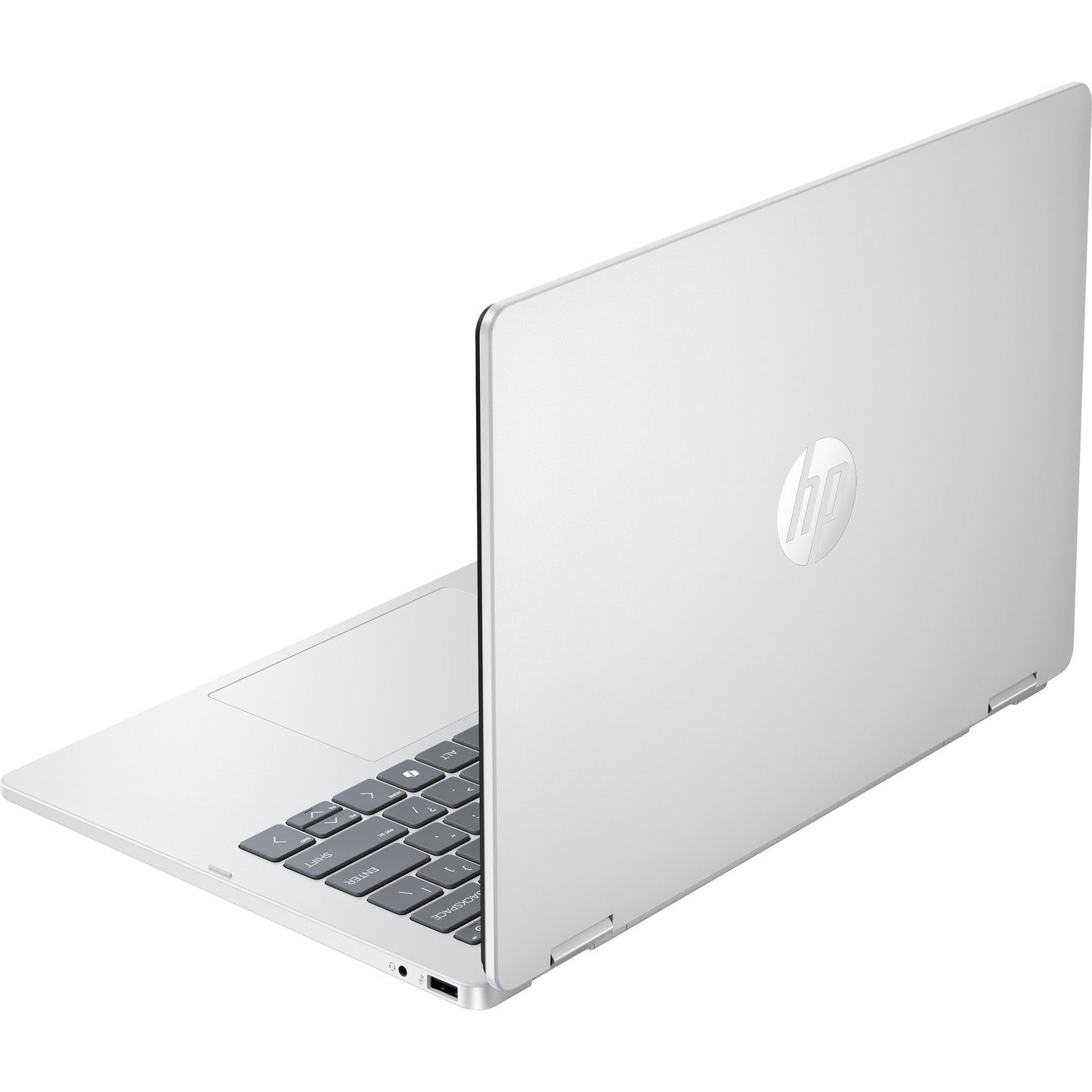 HP omnibook 5 flip 14-fp0030nd (c5vm2ea) 14 2-in-1 laptop (zilver | core 3 100u | intel graphics | 8 gb | 512 gb ssd | touch)