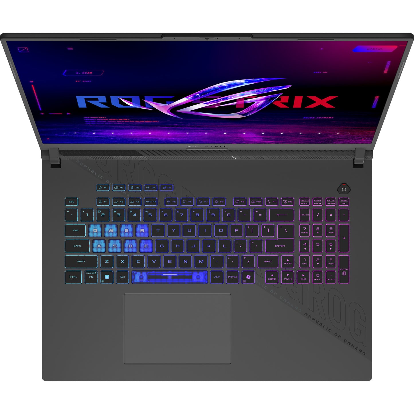 ASUS rog strix g18 g814fp-s9006w 18 gaming laptop (grijs | r9 9955hx | rtx 5070 | 32 gb | 1 tb ssd)