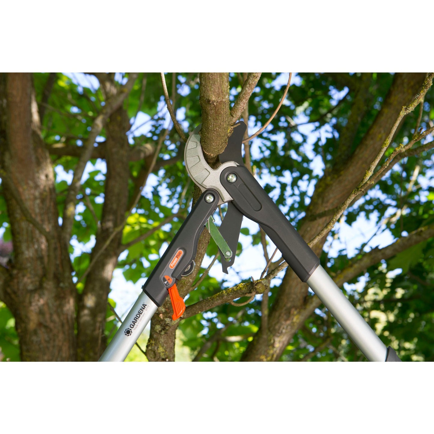 GARDENA comfort hefboomtakkenschaar smartcut (grijs turquoise, 8773-20)