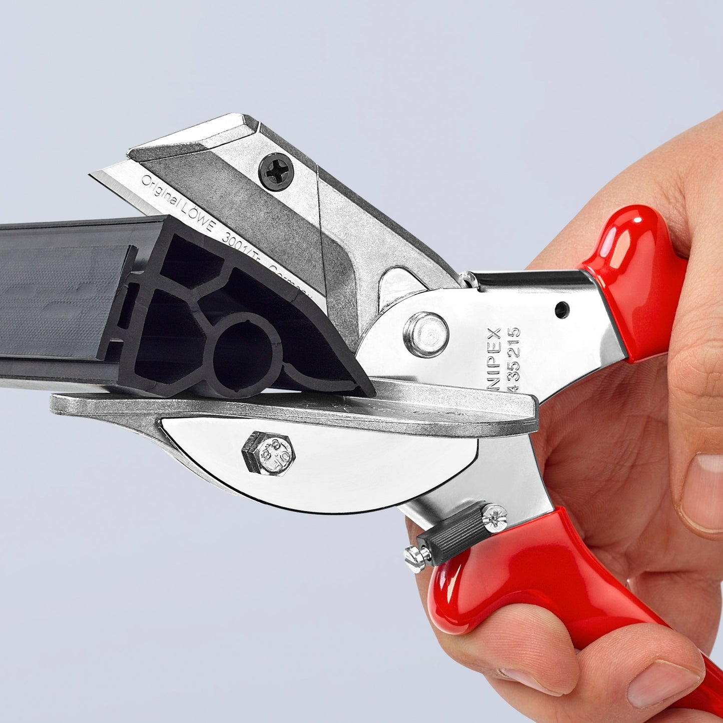 KNIPEX versteksnijder voor kunststof- en rubberprofielen 94 35 215 kniptang