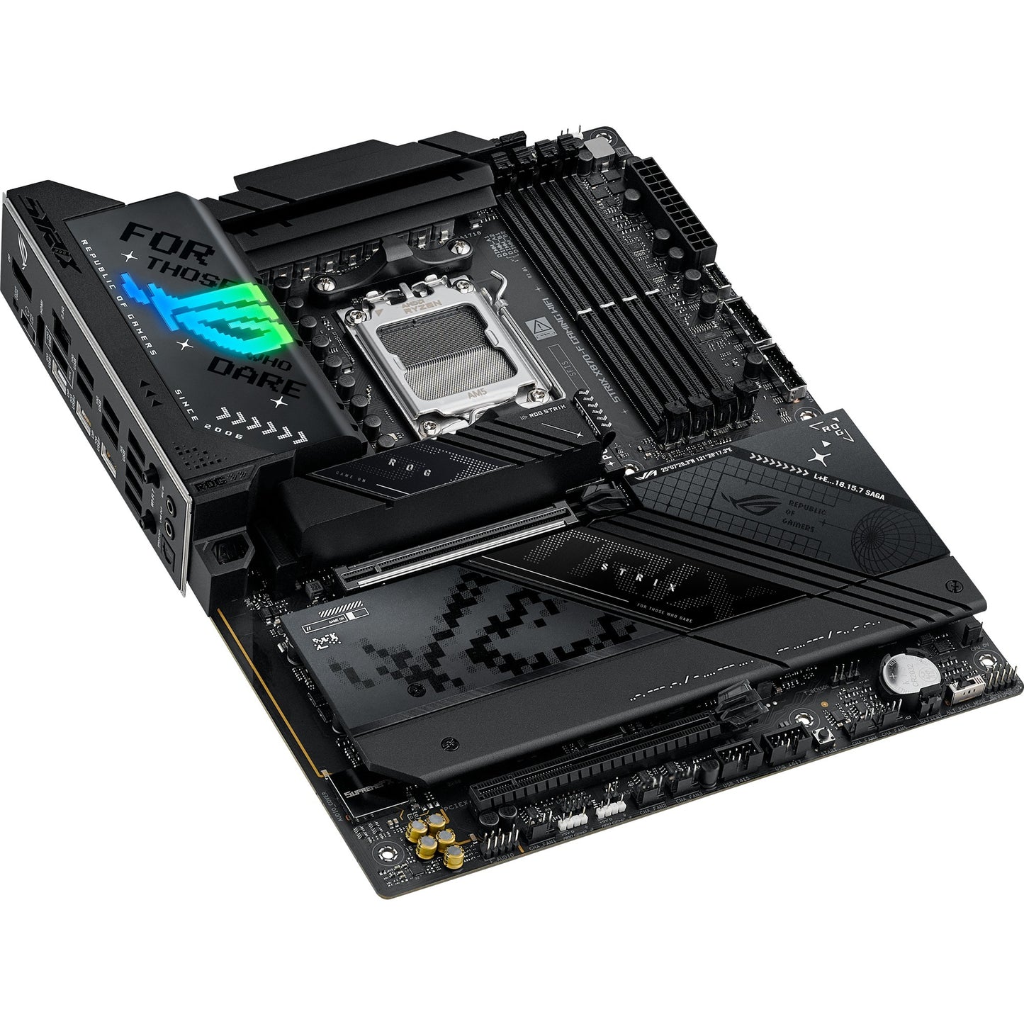 ASUS rog strix x870-f gaming wifi socket am5 moederbord (2.5gb-lan, wi-fi 7, bt, sound, atx)