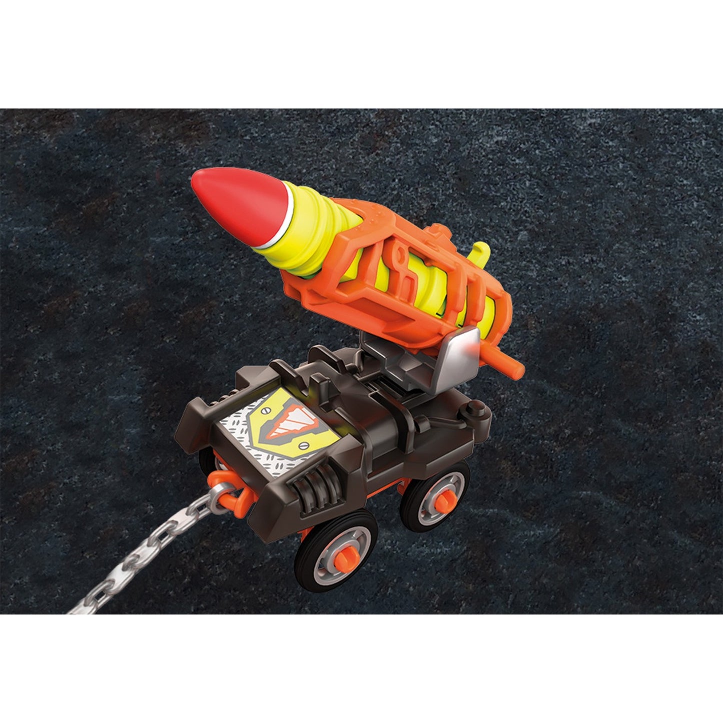 PLAYMOBIL dino rise - dino mine raket kart constructiespeelgoed (70929)