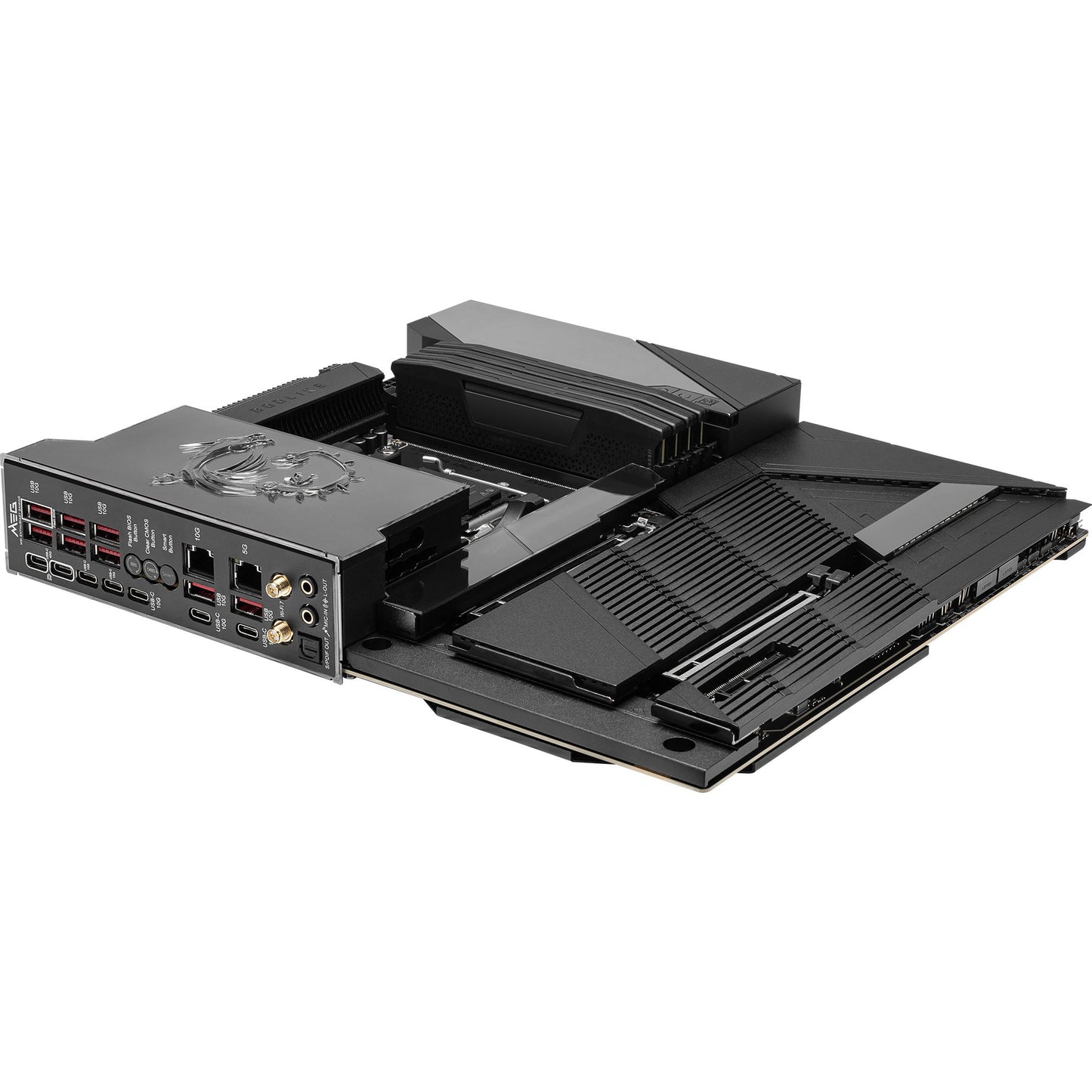 MSI meg x870e godlike socket am5 moederbord (5gb-lan, 10gb-lan, wlan, bt, sound, atx)