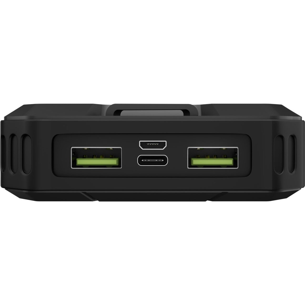 Goobay outdoor solar power bank 20,000 mah with power delivery powerbank (zwart)