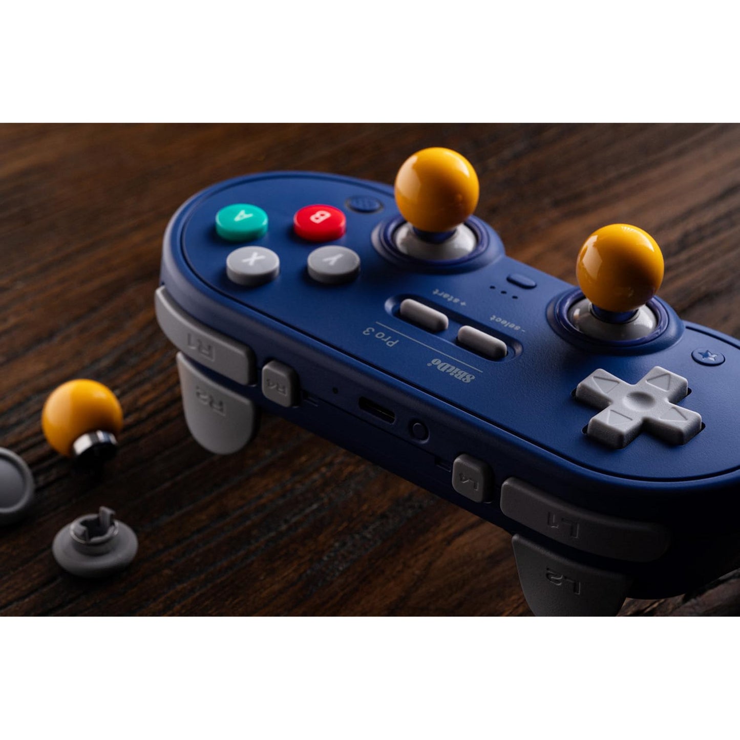 8BitDo pro 3 bluetooth gamepad (paars wit, switch 1 2, pc, android, 2.4 ghz bluetooth usb)