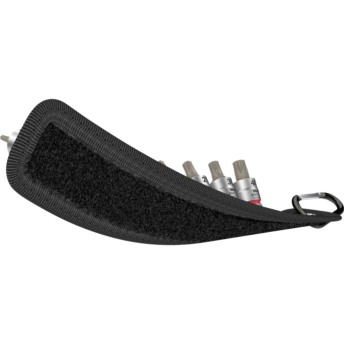 Wera riem a3 torx hf zyklop bitmoerenset met houderfunctie, 1 4 aandrijving dopsleutel (zwart zilver)