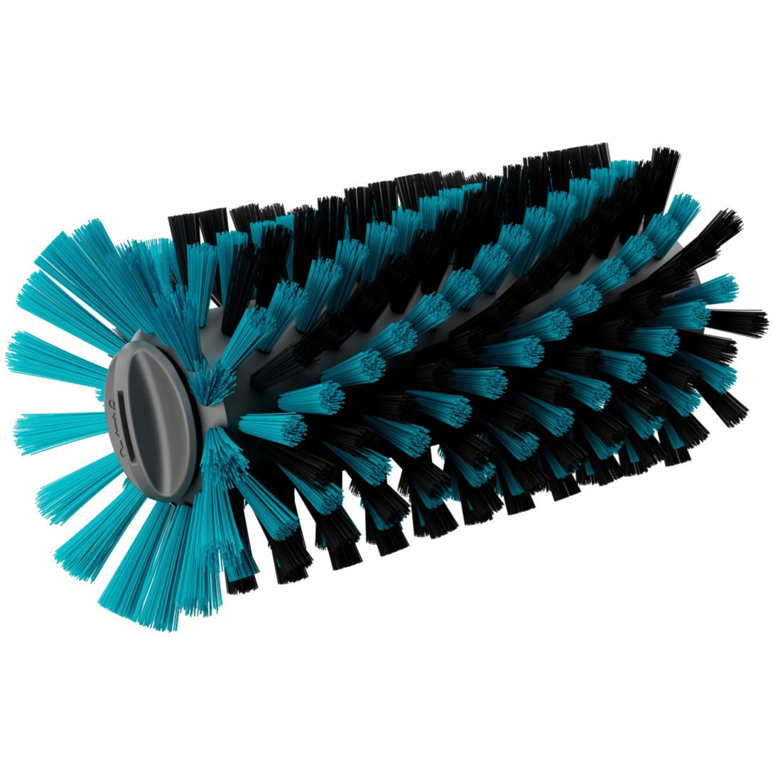 GARDENA aquabrush medium rolborstel, voor accu-multireinigers wasborstel (grijs turquoise, 14849-20)