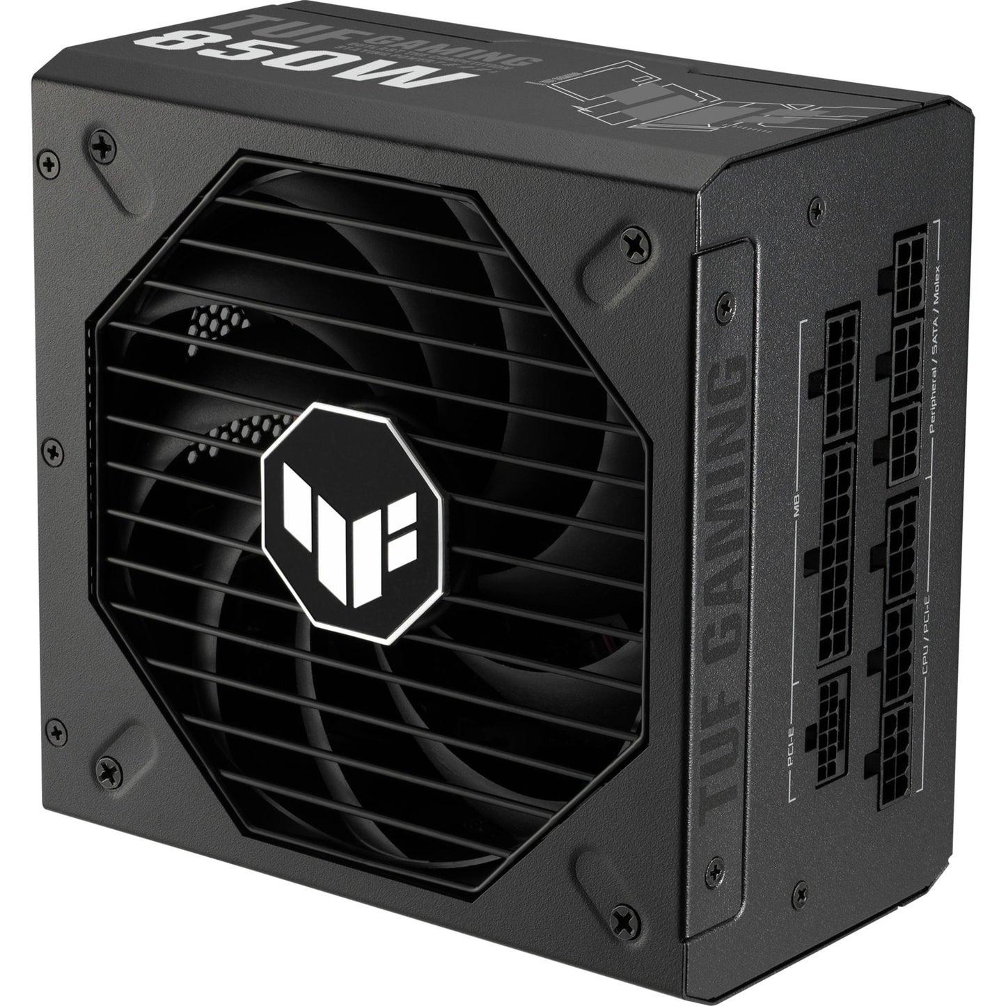 ASUS tuf gaming gold modulaire 850 watt voeding (zwart, 1x 12v-2x6, 3x pcie)