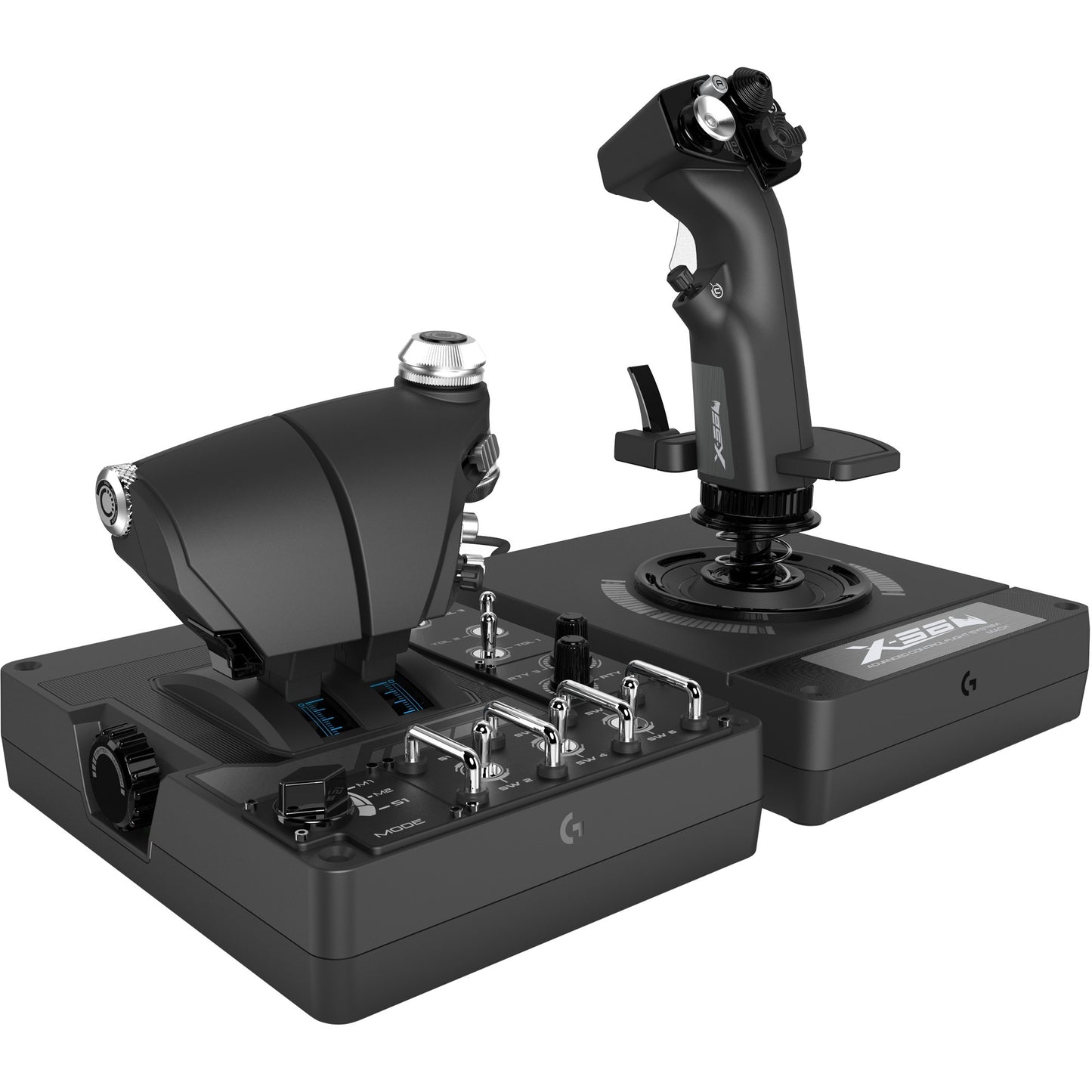 Logitech G x56 h.o.t.a.s. gaming hotas (zwart)