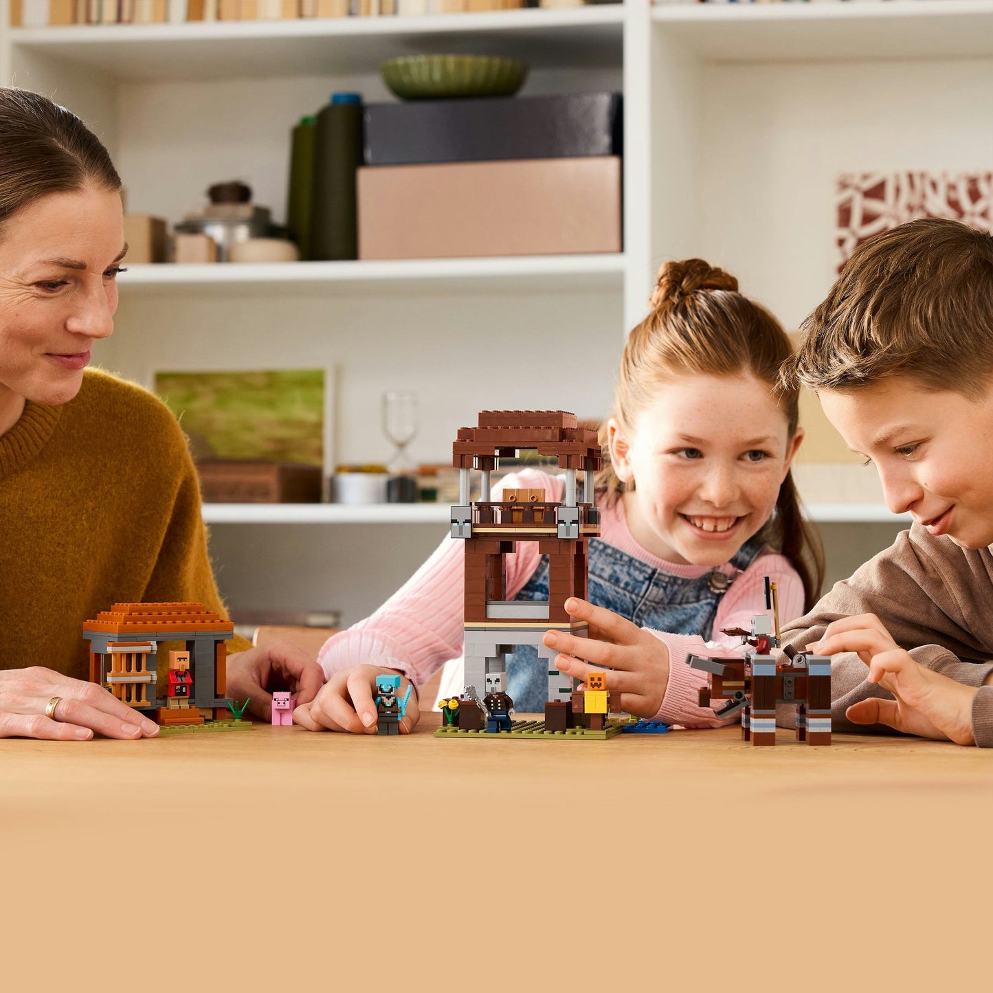 LEGO minecraft 21278 de plunderaar buitenpost en verwoester