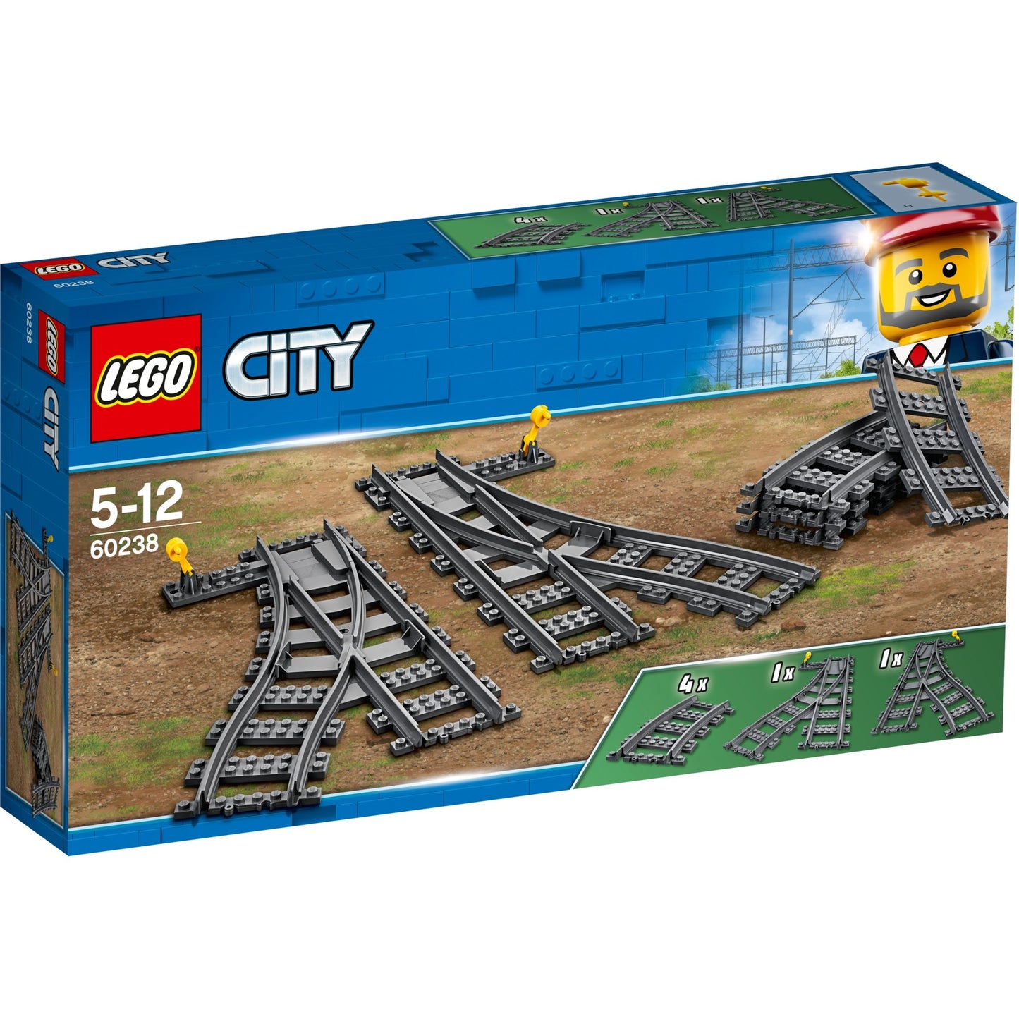 LEGO city trein 60238 wissels