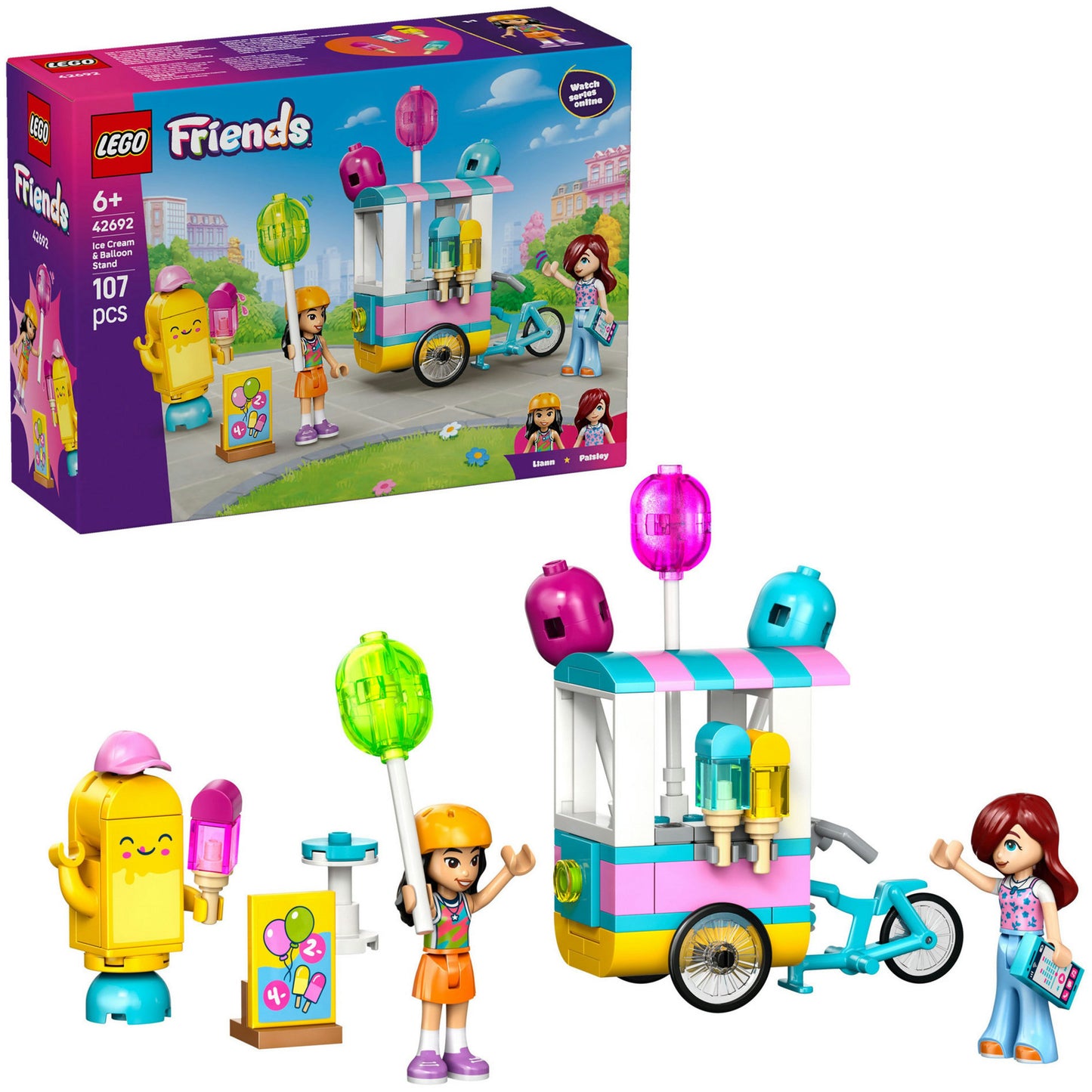 LEGO friends 42692 ijsjes- en ballonnenkraam
