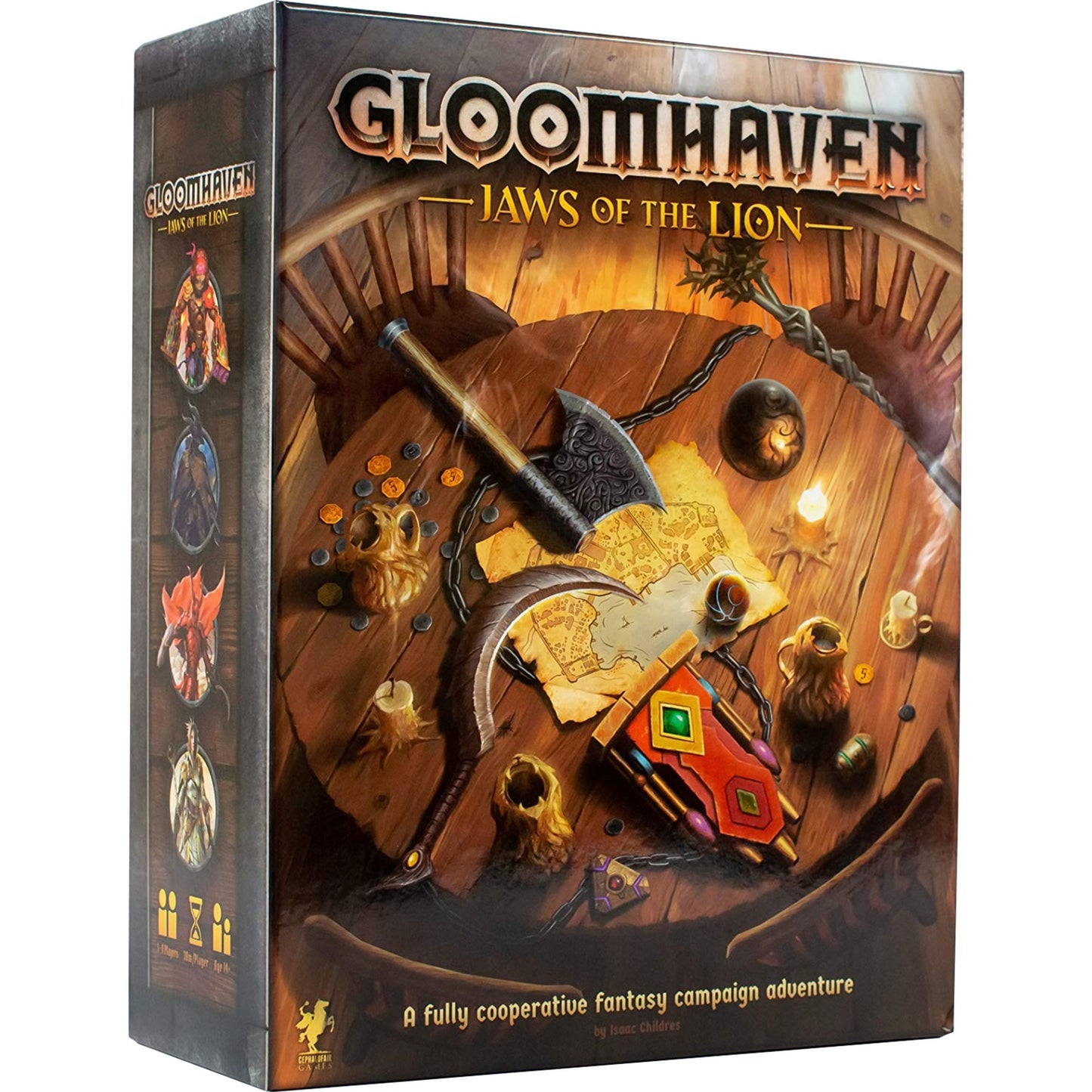 Asmodee Gloomhaven: jaws of the lion - bordspel