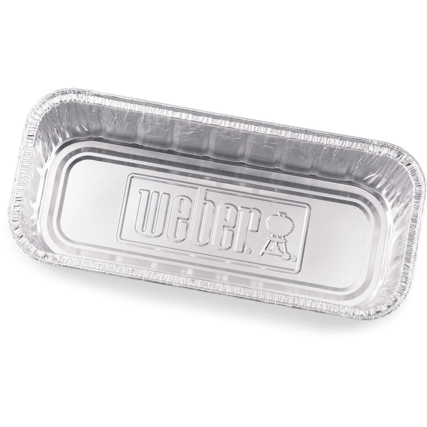 Weber aluminium lekbakjes druipschaal (zilver, 10 stuks)
