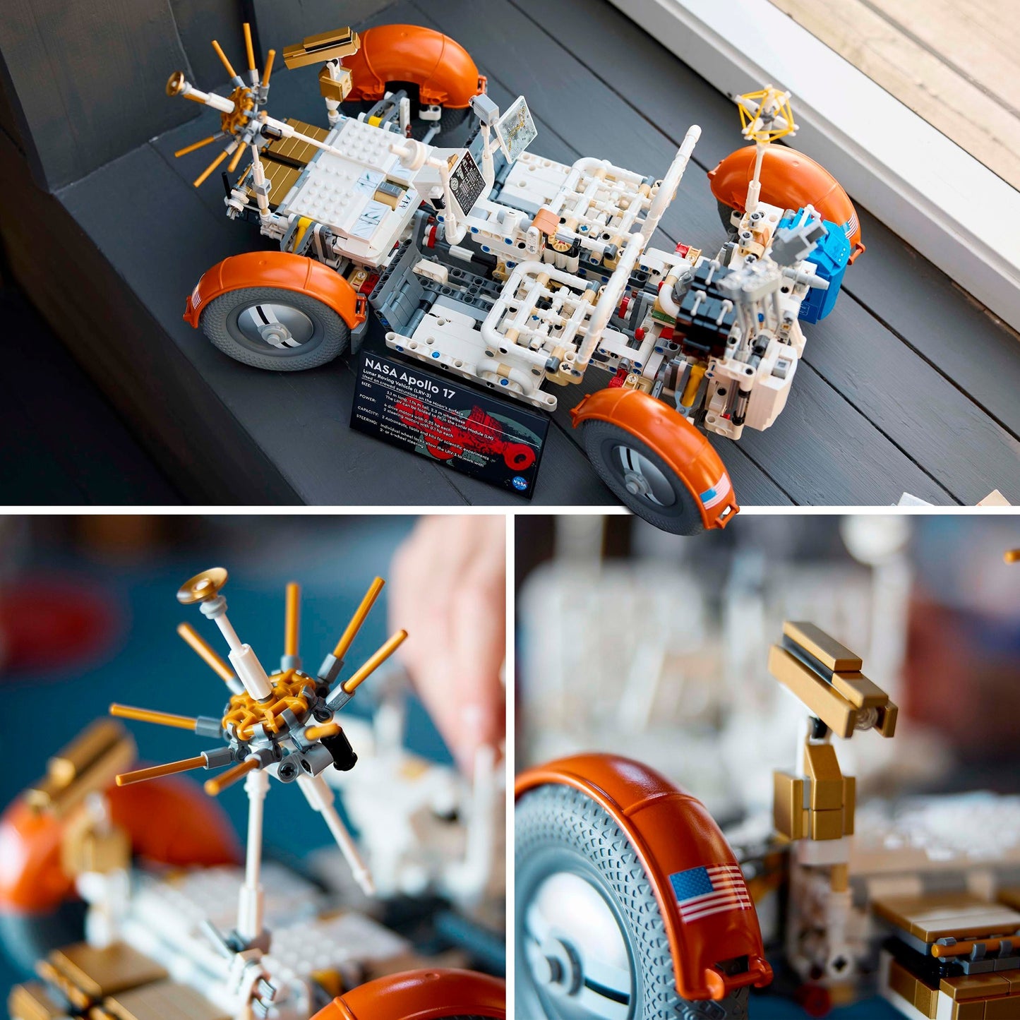 LEGO technic 42182 nasa apollo maanwagen lrv