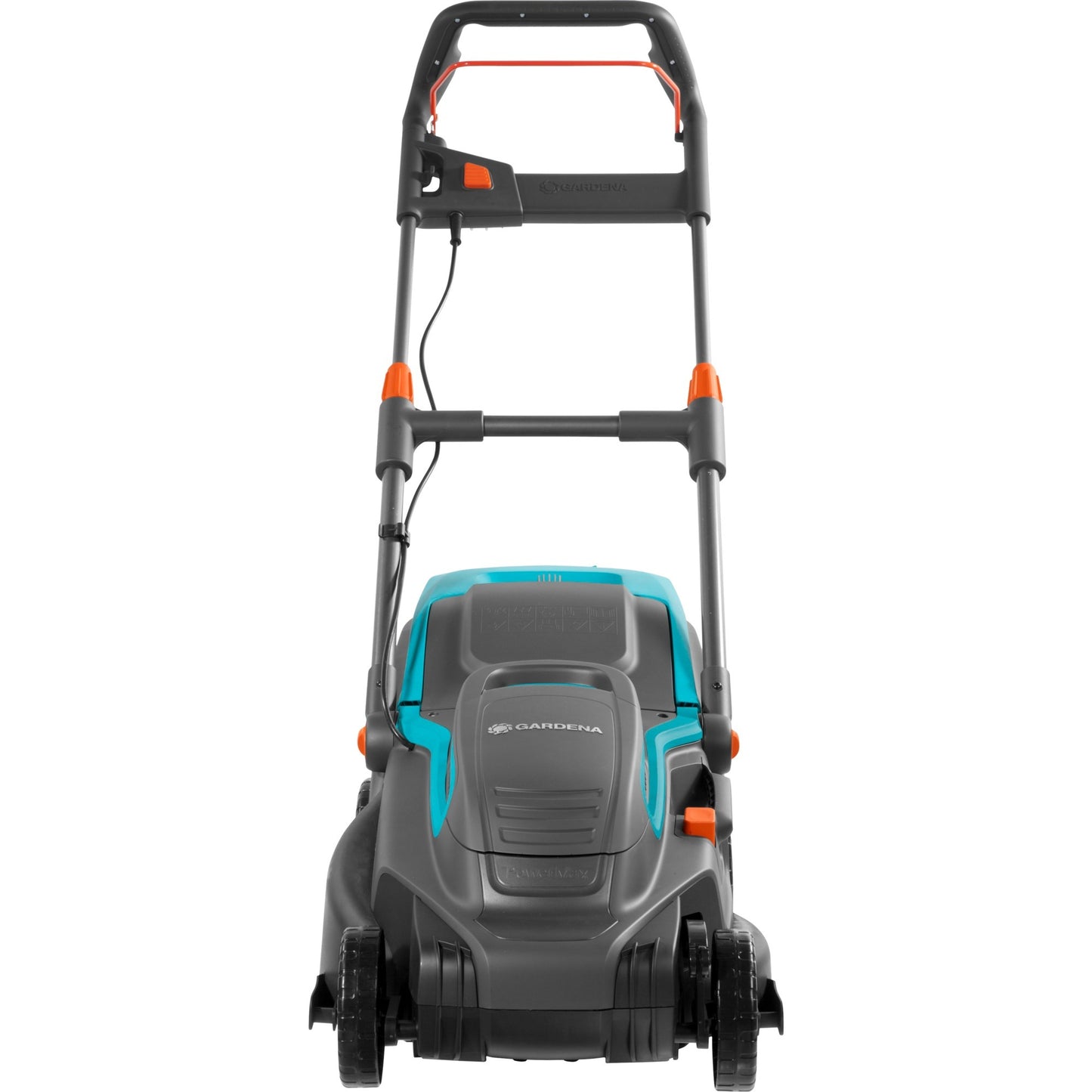 GARDENA elektrische grasmaaier powermax 1800 42 (zwart turquoise, 5042-20)