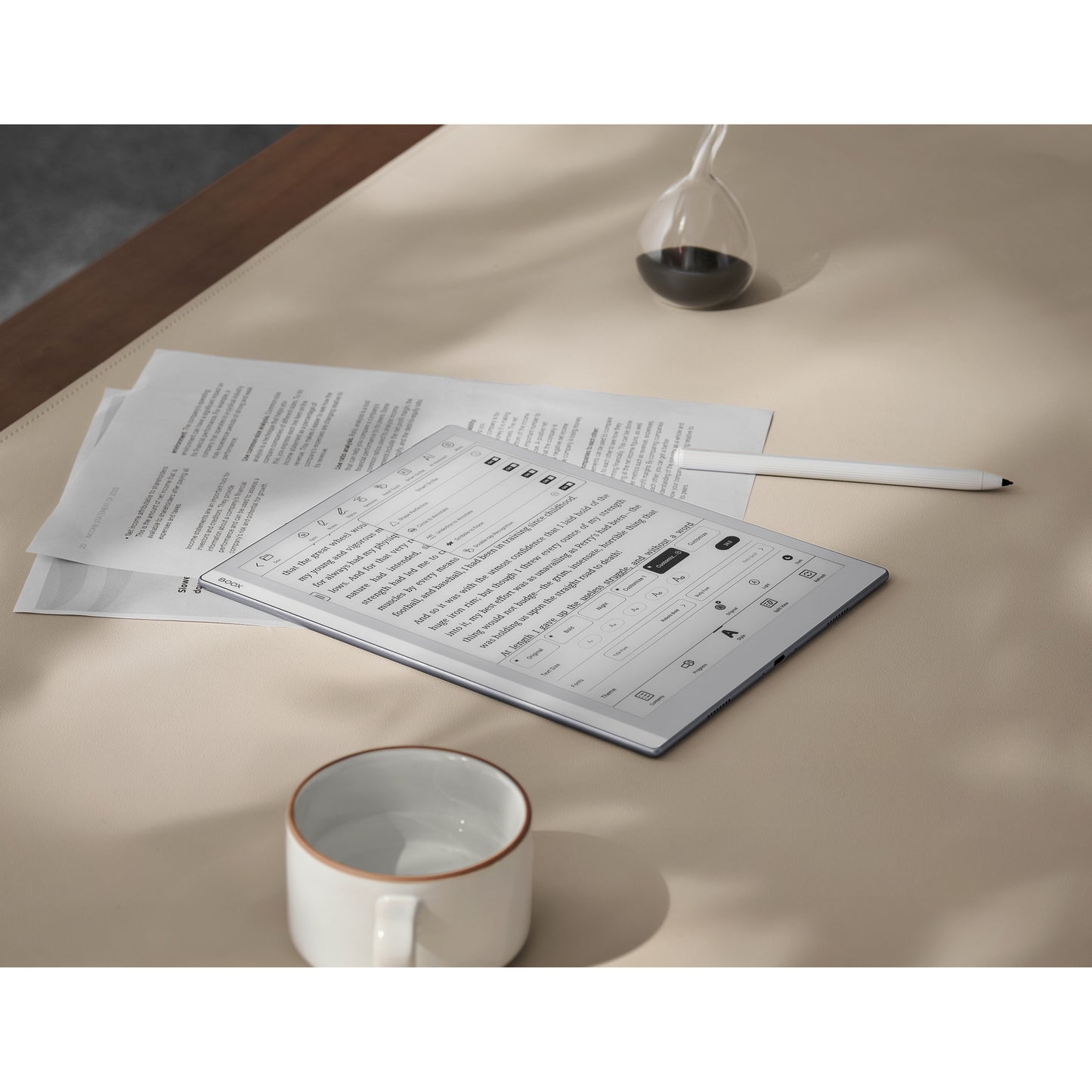 BOOX Go 10.3 e-reader (Wit, 4 GB | 64 GB | Android 12)