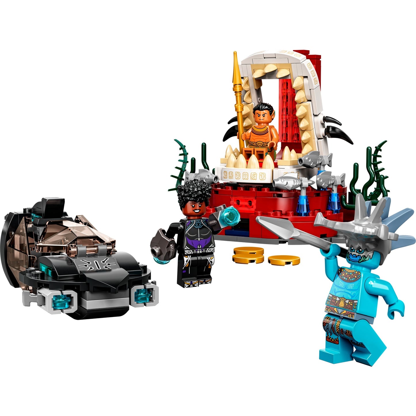 LEGO marvel - koning namor’s troonzaal constructiespeelgoed (76213)