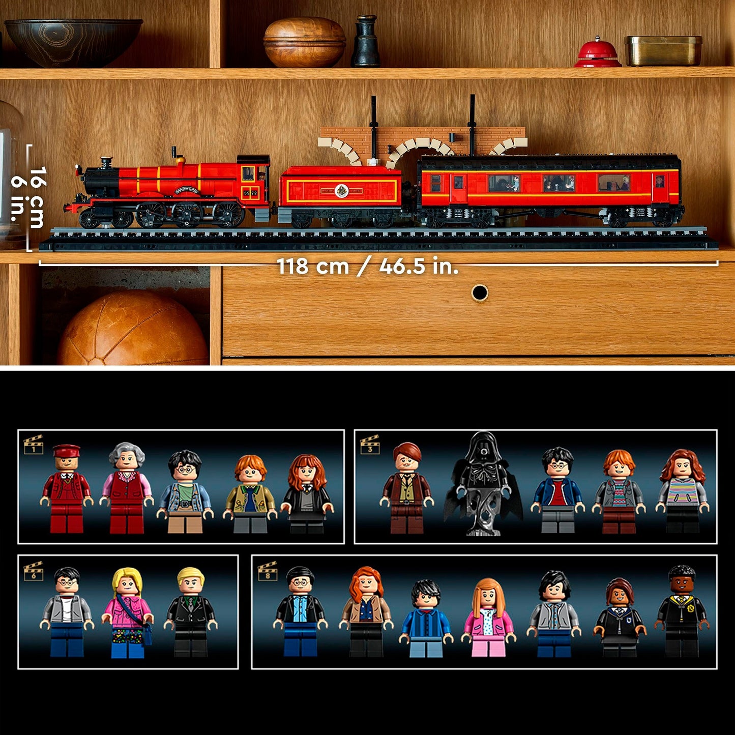 LEGO harry potter - zweinstein express™ - verzameleditie constructiespeelgoed (76405)