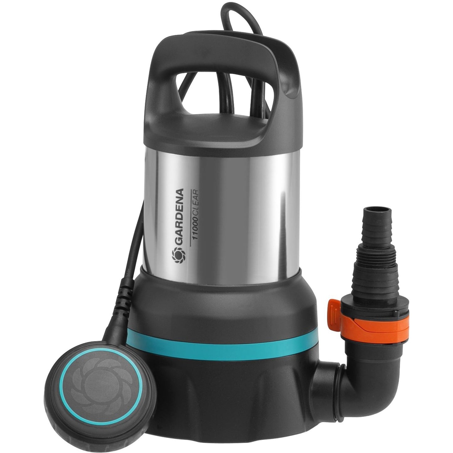 GARDENA dompelpomp 11000 dompel- en drukpompen (zwart roestvrij staal, 9032-20)