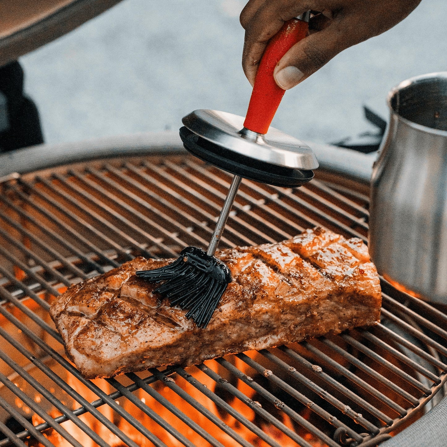 Kamado Joe krafted steel basting pot (1 liter)
