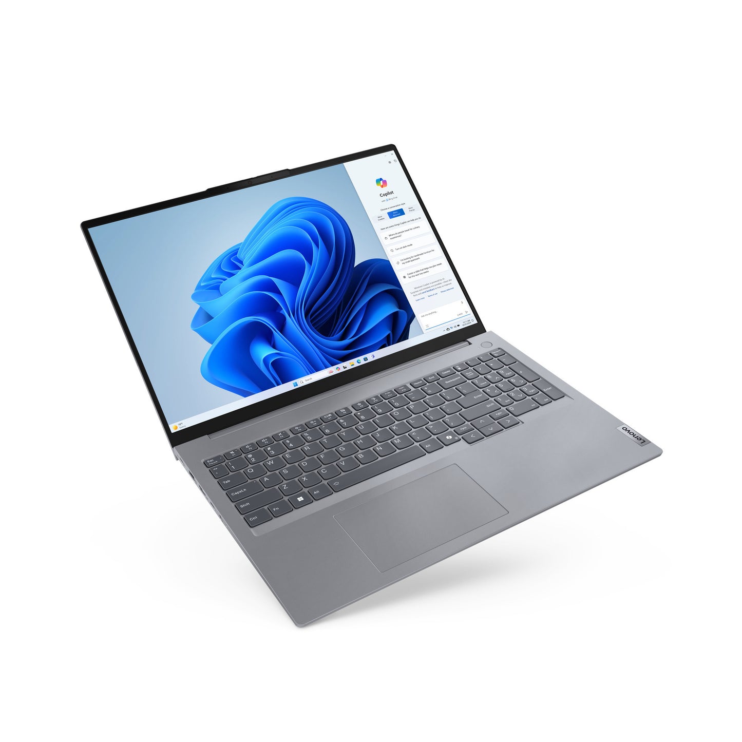 Lenovo thinkbook 16 g7 arp (21mw00ckmh) 16 laptop (grijs | ryzen 5 7535hs | radeon 660m | 16 gb | 512 gb ssd)