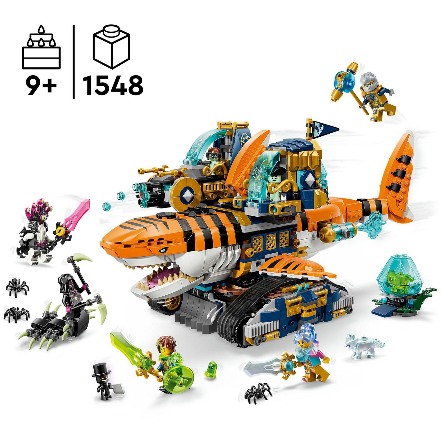 LEGO dreamzzz 71515 tijgerhaaitank