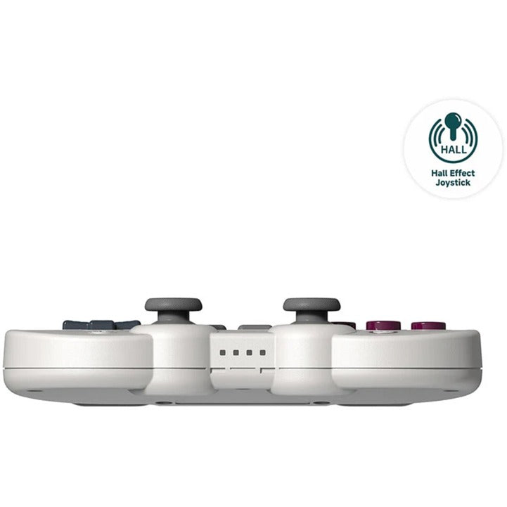 8BitDo sn30 pro gamepad (lichtgrijs, bluetooth, usb, pc, nintendo switch switch 2)