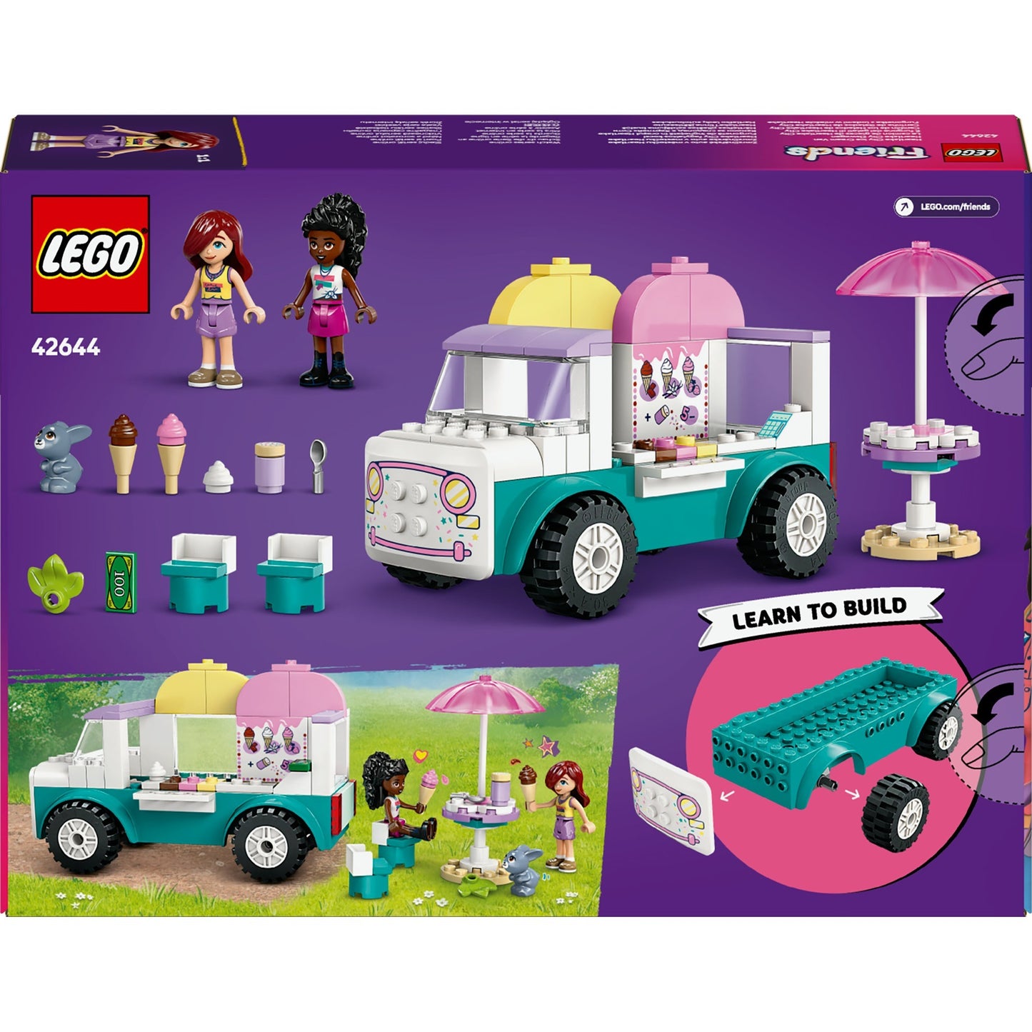 LEGO friends 42644 heartlake city ijscotruck