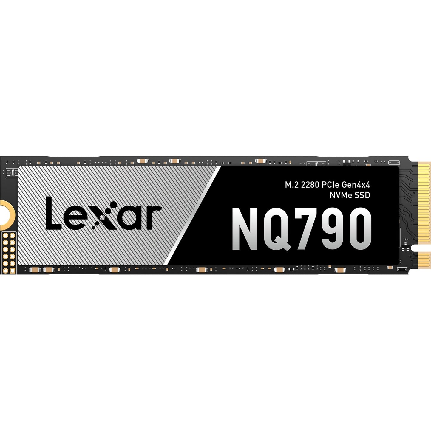 Lexar nq790 1 tb ssd (zwart grijs, pcie 4.0 x4, nvme 1.4, m.2 2280)