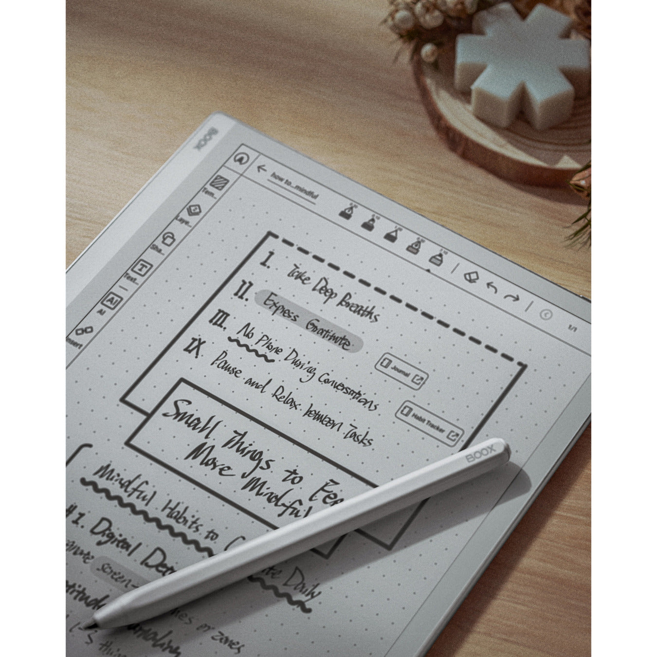 BOOX Go 10.3 e-reader (Wit, 4 GB | 64 GB | Android 12)