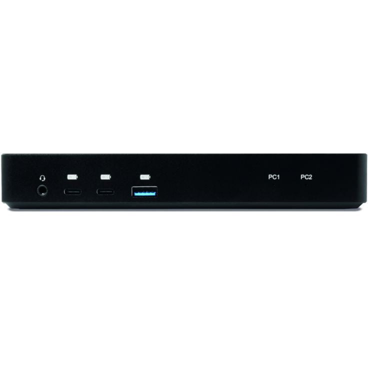Club 3D displayport hdmi dock 4k60hz dockingstation (zwart, met kvm-functionaliteit)