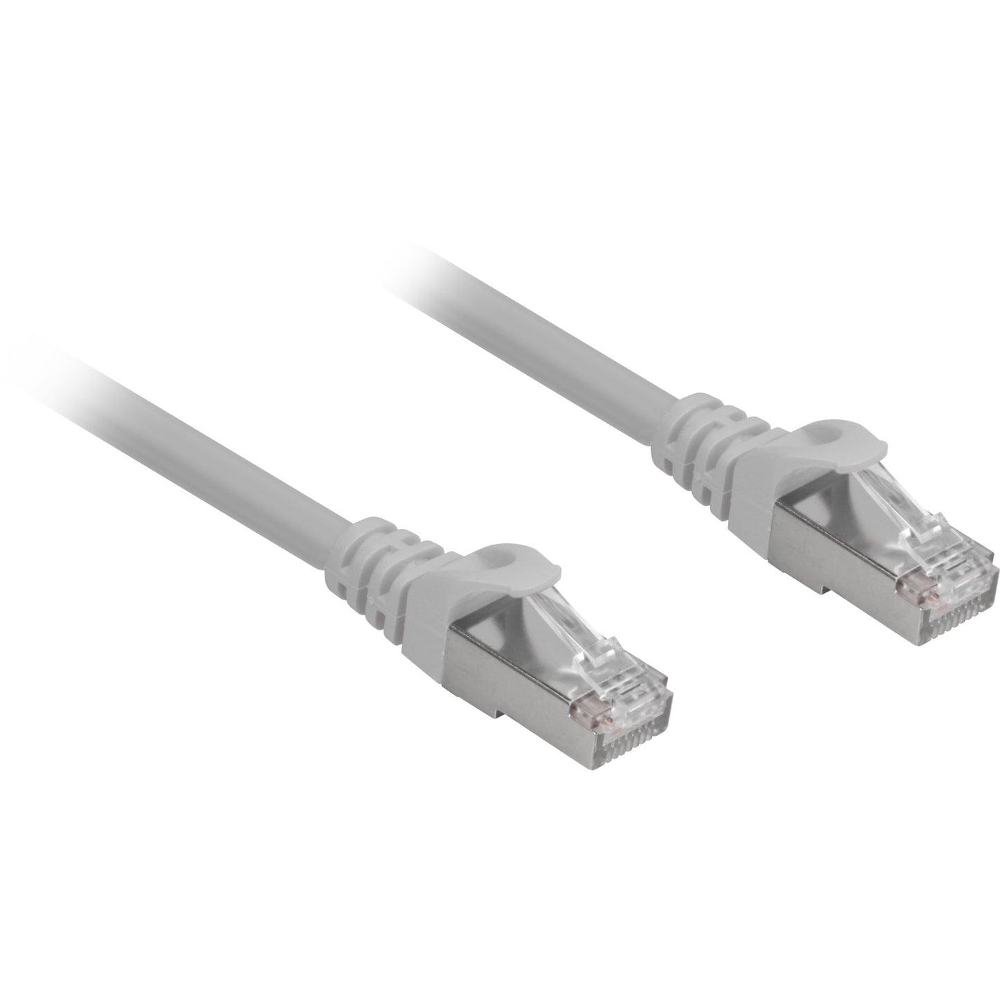Sharkoon patchkabel sftp, rj-45 met cat.6a (grijs, 10 meter, halogeenvrij)