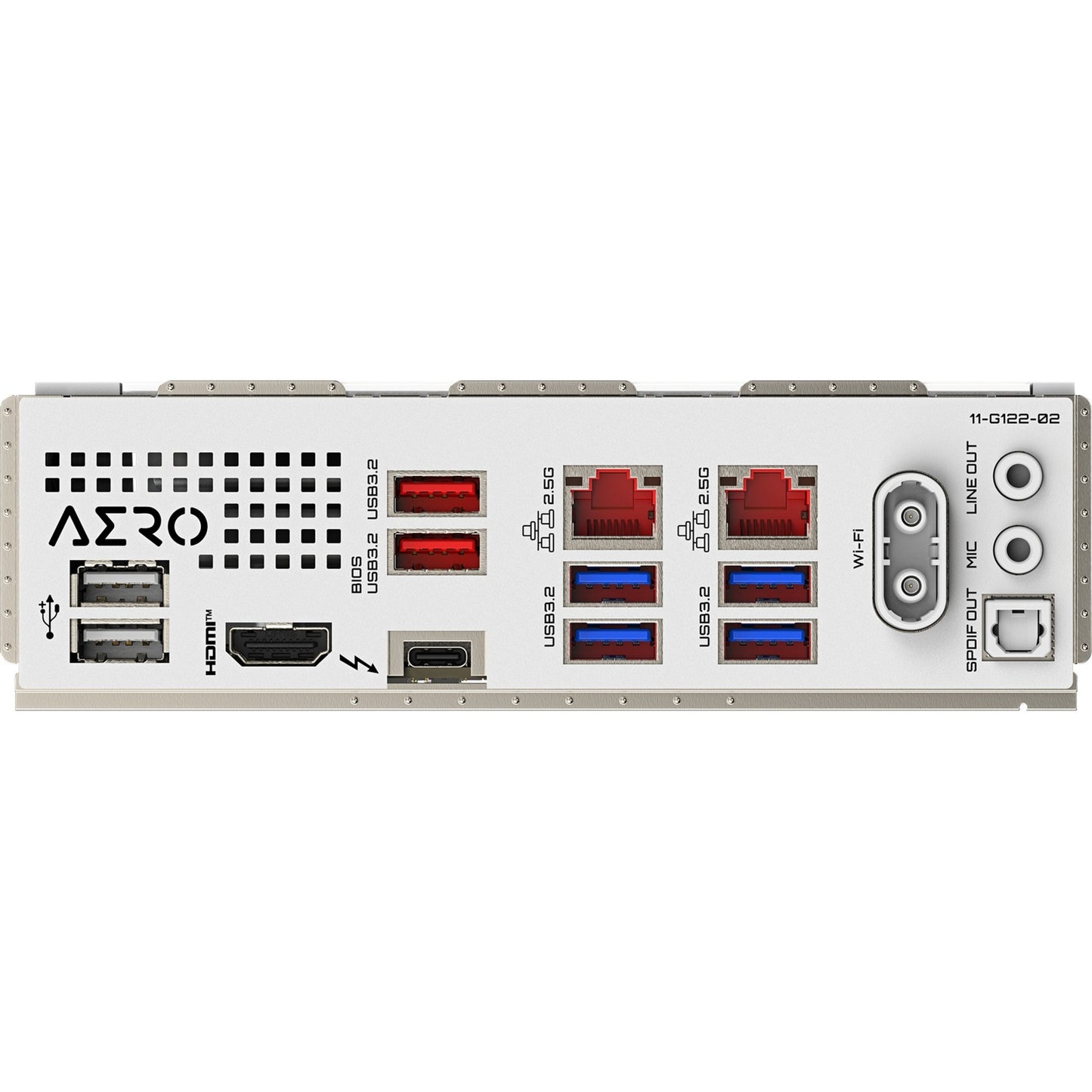GIGABYTE z890 aero g socket 1851 moederbord (raid, 2x 2.5gb-lan, wi-fi 7, bt, sound, atx)