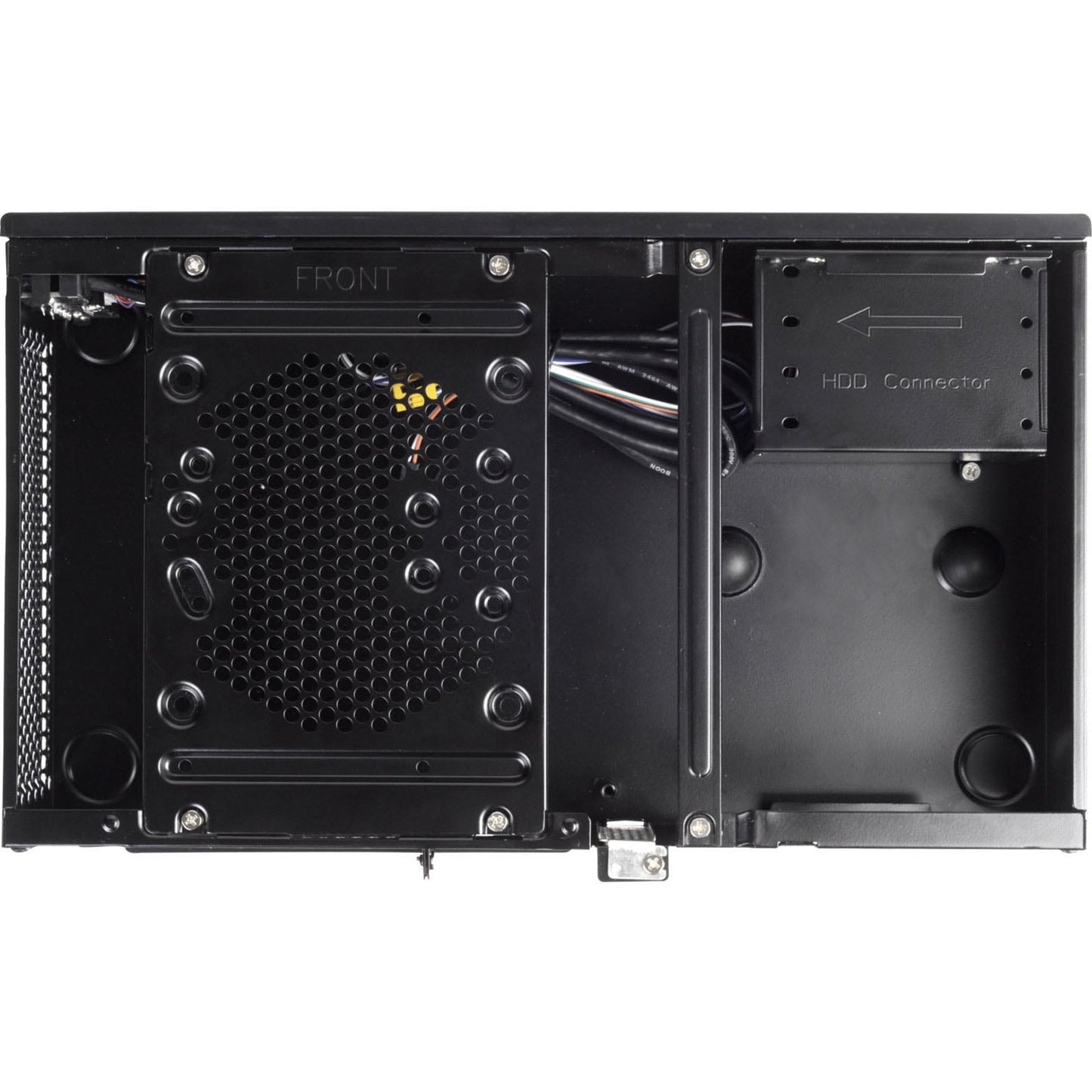 SilverStone milo ml05b htpc behuizing (zwart | 2x usb-a)