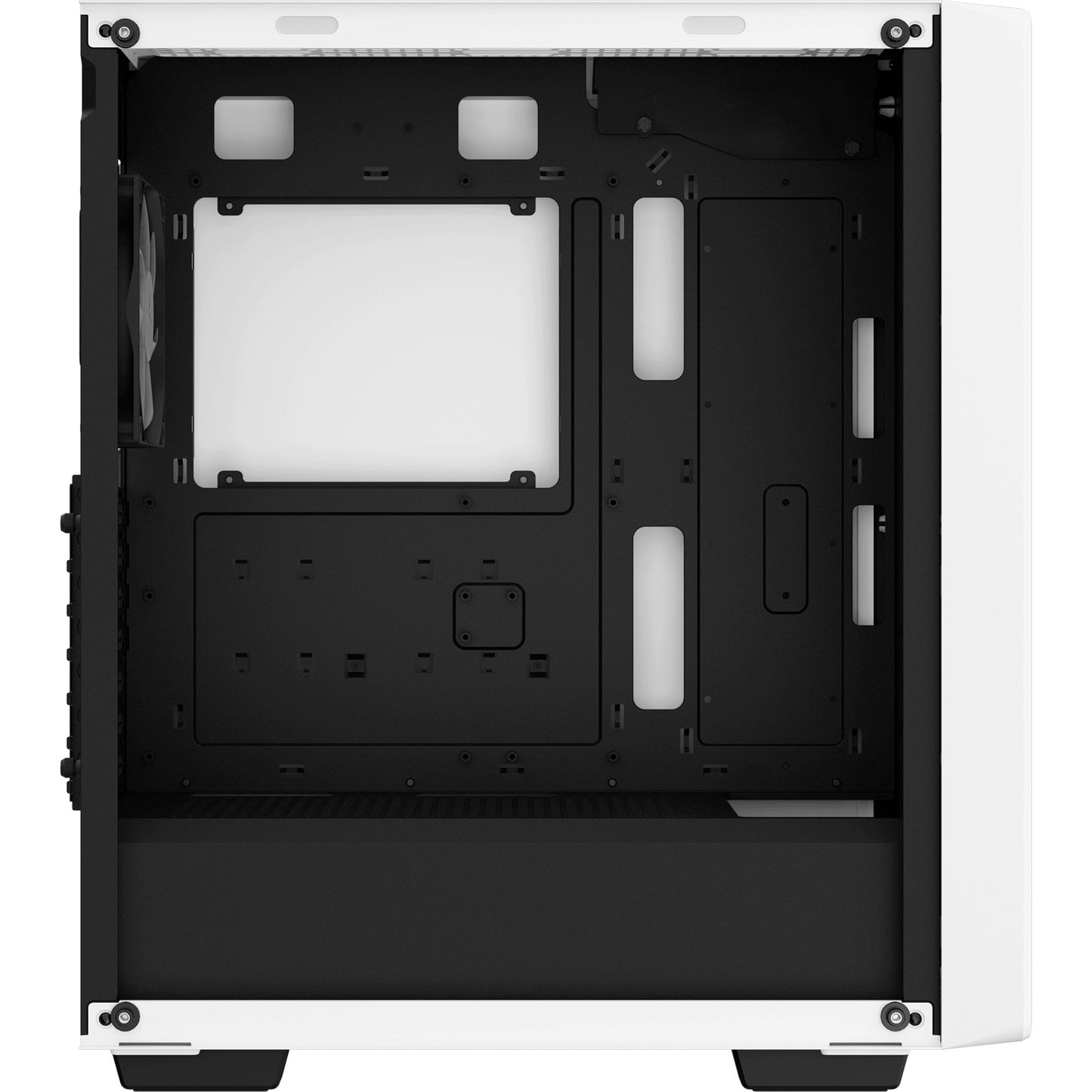 DeepCool cc560 v2 midi tower behuizing (wit | 2x usb-a | tempered glass)
